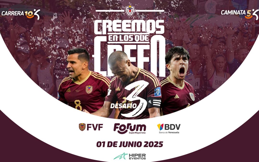Forum SuperMayorista vivió una jornada llena de adrenalina y energía con su Carrera-Caminata Vinotinto